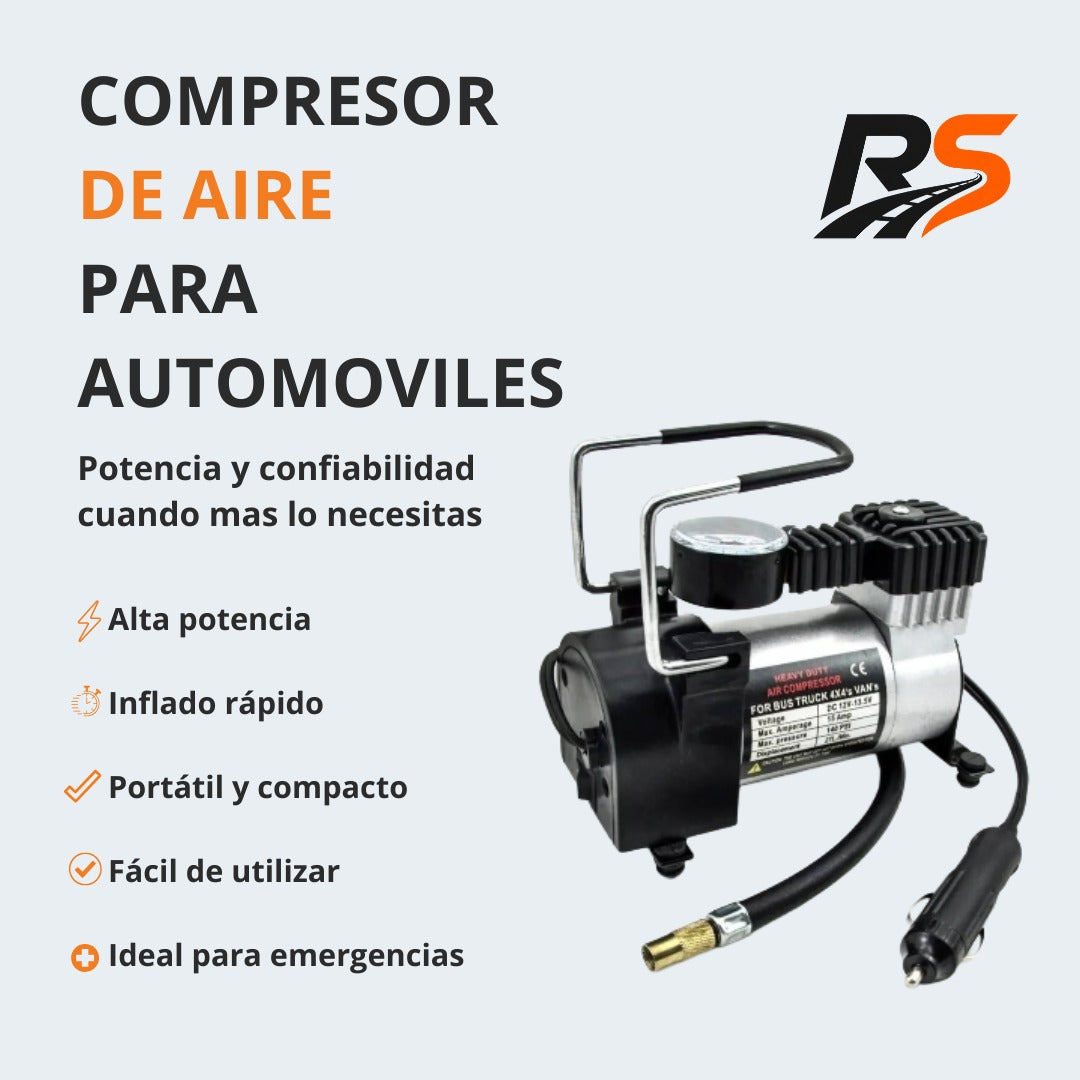 Compresor de aire para autos